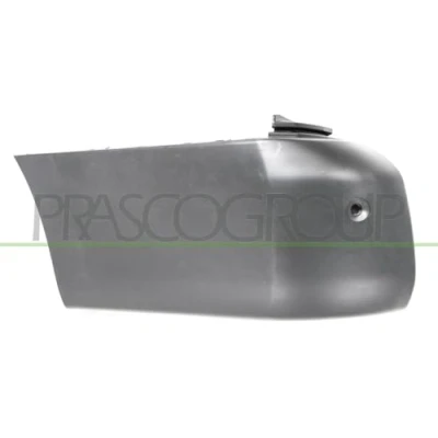 Abbildung von PRASCO OP9381164 Stoßstange Hinterachse links genarbt schwarz mit Sensorhalter