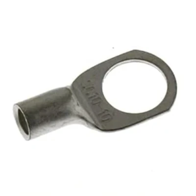 Abbildung von SeKi 10x Rohrkabelschuhe 10mm² Loch Ø M10 Unisoliert Kabelschuh aus Kupfer verzinnt Kabel Verbinder für Batteriekabel, Verteilerkästen, Kfz