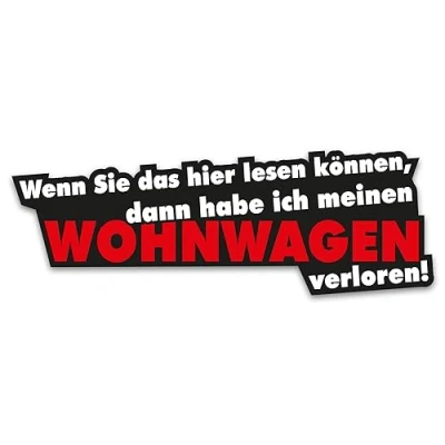 Abbildung von easydruck24de 1 Sticker Wenn Sie das Hier lesen können, dann Habe ich ? I kfz_118 16 x 5,5 cm groß Auto Aufkleber mit Spruch PKW Anhänger lustig cool wetterfest