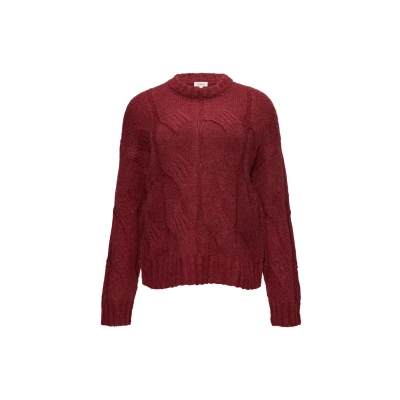 Abbildung von Pullover mit Zopfmuster