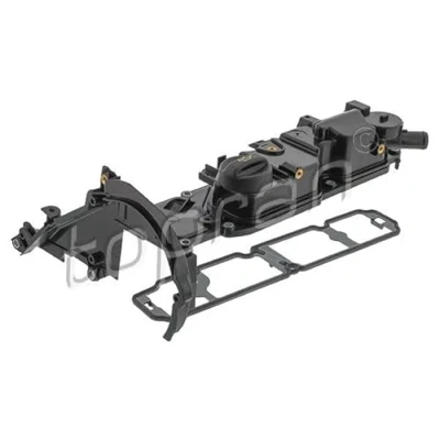 Abbildung von TOPRAN 724 281 Zylinderkopfhaube mit Ventildeckeldichtung Verschlussdeckel, ohne Schrauben, Entlüfterventil FORD: C Max 2, FOCUS 3 Turnier