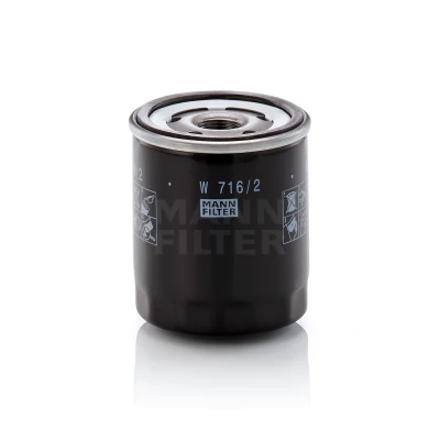 Abbildung von MANN FILTER W 716/2 Ölfilter M 20 X 1.5 6H mit einem Rücklaufsperrventil Anschraubfilter FIAT: 500X, Tipo Schrägheck, Kombi
