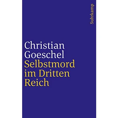 Abbildung von Selbstmord im Dritten Reich