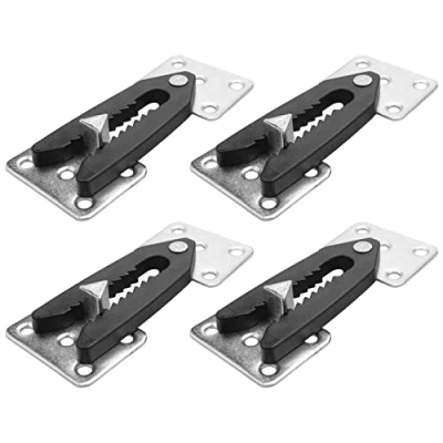 Abbildung von Sectional Couch Connector, 4 Pcs Metal Sofa Joint Snap Style Connector