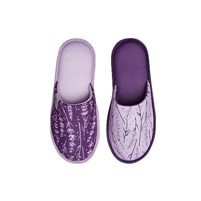 Abbildung von Dedoles Hausschuhe Damen Herren &amp; Kinder Memory Foam viele lustige Designs Einhorn Musik Regenbogen Comics Spiele Geschenk, Farbe: Lavendel, Gr.: 40 41 EU