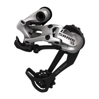 Abbildung von Sram MTB Schalthebel Werk X.5 9 Fach Schaltwerk, Silber, one Size