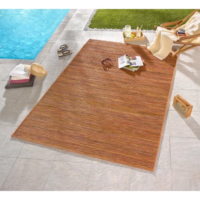 Abbildung von NORTHRUGS Teppich &quot;Lotus&quot;, rechteckig, In &amp; Outdoor, Flachgewebe, Modern, Wetterfest, Garten, Wohnzimmer