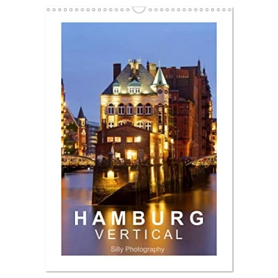 Abbildung von Hamburg Vertical (Wandkalender 2025 DIN A3 hoch), CALVENDO Monatskalender