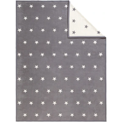 Abbildung von IBENA Wohndecke &quot;Star&quot;, mit kleinen Sternen, Kuscheldecke