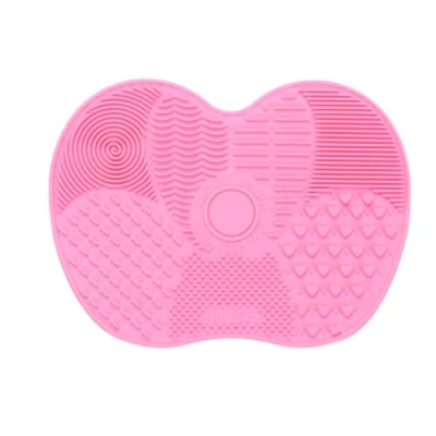 Abbildung von Lmyzcbzl Silikon Make up Pinsel Reinigungspad, Reinigungsmatte, Schrubber Pad, Tragbares Waschwerkzeug für (Grün)