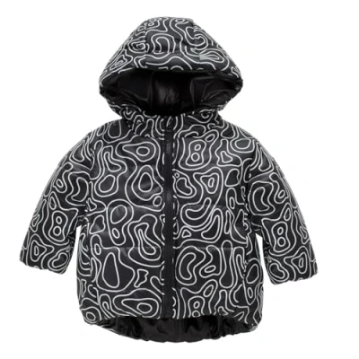 Abbildung von Pinokio Winterjacke, 100% Polyester, Schwarz, Jungen, Gr 74 122(74)