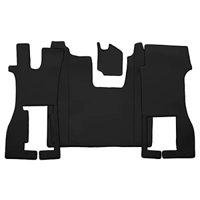 Abbildung von F CORE Volle Deckung Fußmatten für LKW Scania R NEXTGEN 01.17 Fahrer Foldable SCHWARZ
