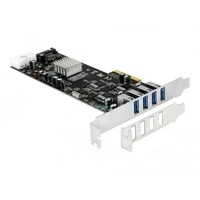 Abbildung von PCIe x4 auf 4x ext. USB 3.2 Gen 1 Quad Channel, Controller