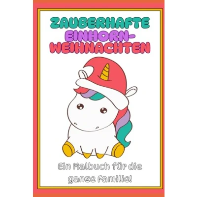Abbildung von Zauberhafte Einhorn Weihnachten Ein Malbuch für die ganze Familie!