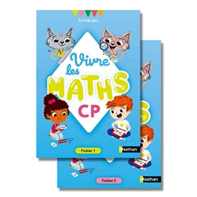 Abbildung von Vivre les maths CP Fichier de l&#039;élève Edition 2023: Fichiers 1 et 2