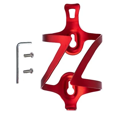 Abbildung von System S Fahrrad Flaschenhalter Halterung Befestigung aus Metall in Rot
