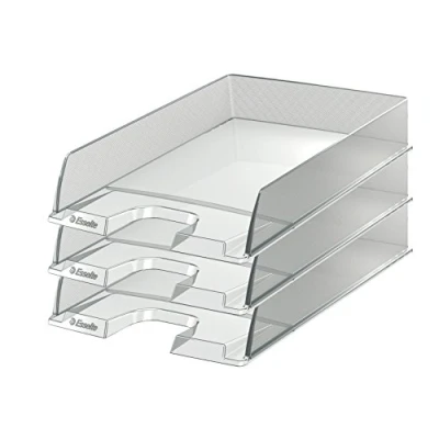Abbildung von Esselte 623603 Vaschette Europost Vivida Glass Clear, 10er Pack