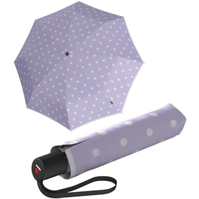 Abbildung von Knirps Taschenschirm A.200 Medium Duomatic Dot Art Lavender