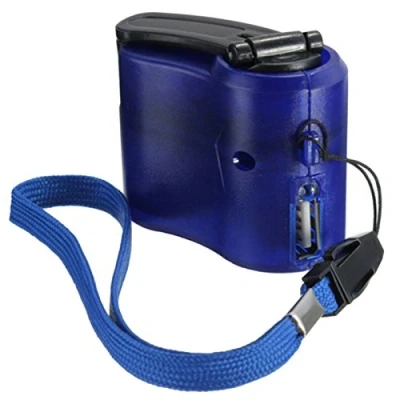 Abbildung von Dawafit USB Emergency Hand Cranking Dynamo Fuer Universal Ladegeraet Travel Charger Gadgets