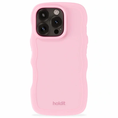 Abbildung von Apple iPhone 16 Pro Hülle Recycelter Kunststoff Holdit Hard Case/Backcover Handyhülle Rosa