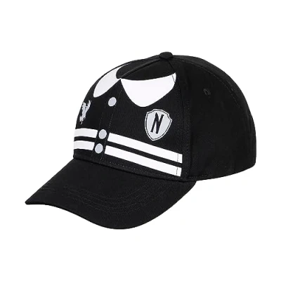 Abbildung von Wednesday Varsity Kinderkappe, Schwarz