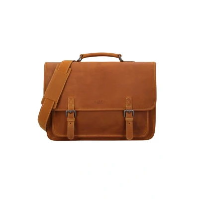 Abbildung von Gusti Leder Elmar Aktentasche, Größe: One Size, Brown