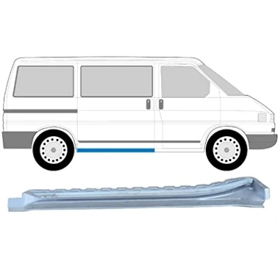 Abbildung von Für Vw T4 1990 2003 SchiebetÜr Schweller Reperaturblech/Rechts