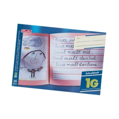 Abbildung von 10 x Herlitz Geschichtenheft A5 16 Blatt Lineatur 1G FSC Mix