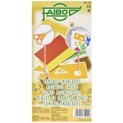 Abbildung von FAIBO 759 Pack 5 magnetische Folien zum Basteln