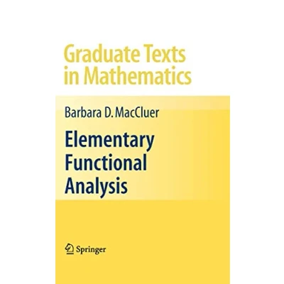 Abbildung von Elementary Functional Analysis (Graduate Texts in Mathematics, 253, Band 253)