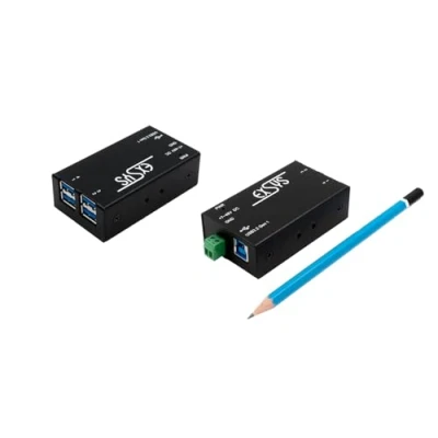 Abbildung von Exsys EX 1181HMS Kleinster USB 3.2 Gen1 Metall HUB mit 4 Ports und 15KV ESD Überspannungsschutz