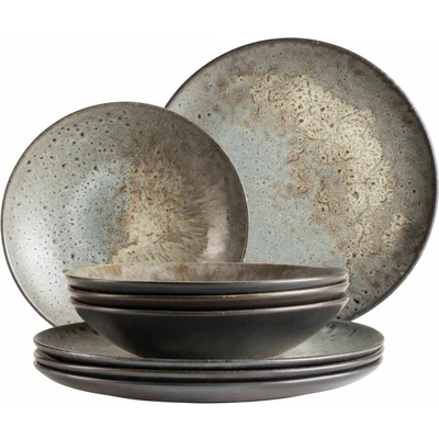 Abbildung von MÄSER Tafelservice &quot;CARELLIA, aus Steinzeug&quot;, (Set, 8 tlg.), Geschirr Set, Service