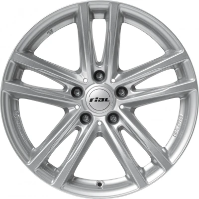 Abbildung von RIAL 5 loch 18Zoll 120mm Alufelge X10X Polarsilber 85850V11 0 Felge