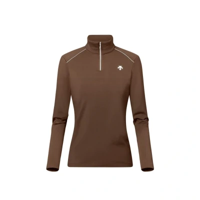 Abbildung von Descente W gb31 T neck Women Bark Brown Größe 38