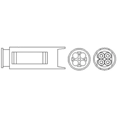 Abbildung von MAGNETI MARELLI 466016355073 Lambdasonde beheizt 4 BMW: 3 Compact, Limousine, Touring