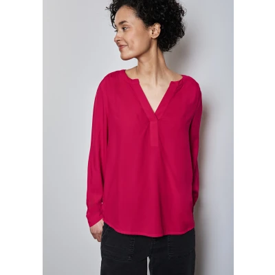 Abbildung von Street One IN Unifarbe Bluse, Damen, Größe: 46, Pink