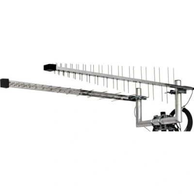 Abbildung von Wittenberg LAT 60 Duo Set 2 x Universal Aussenantennen für z.B. LTE, Wi Fi, 5g, Aluminium, Silber