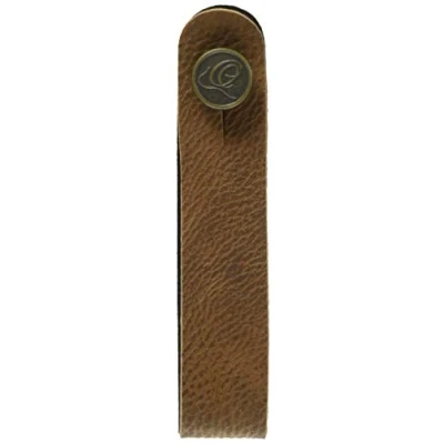 Abbildung von Ortega Guitars Veganer Gurt Adapter für Gitarren und Ukulelen Vegan Series Braun (CONNECT TN)