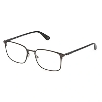 Abbildung von Police Unisex VPLE96N Sunglasses, Shiny Black with Gun Metal Parts, 53