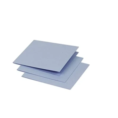 Abbildung von Clairefontaine 16139C Packung (mit 25 Doppelkarten Pollen, Gefaltet, 116 x mm) 210g, lavendelblau
