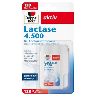 Abbildung von Doppelherz aktiv Lactase 4.500 120 St