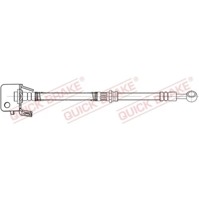 Abbildung von QUICK BRAKE 58.869 Bremsschläuche 393 HYUNDAI: i10 I