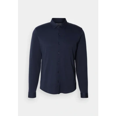 Abbildung von Marc O&#039;Polo Shirt LONG Sleeve Designed FOR Circularity Hemd, Herren, Größe: Medium, Dark navy