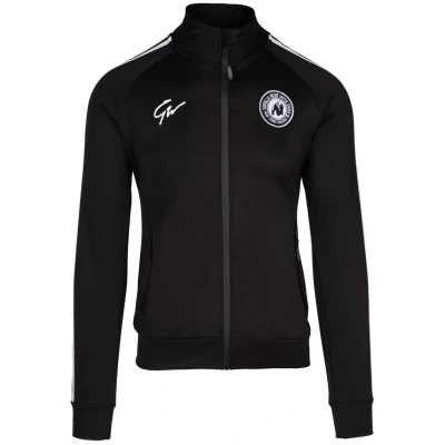 Abbildung von Gorilla Wear Stratford Trainingsjacke, Herren, Größe: XXL, Black