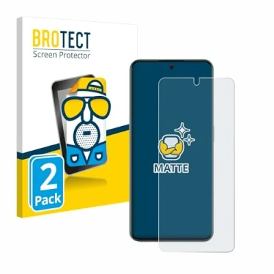 Abbildung von BROTECT Entspiegelungs Schutzfolie für OnePlus 10R (2 Stück) Matte Displayschutz Folie, Anti Reflex, Fingerprint
