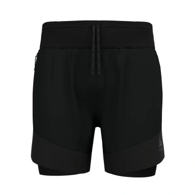Abbildung von ODLO XALP Trail kurze Sporthose, Herren, Größe: 42/44, Schwarz