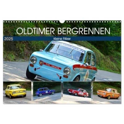 Abbildung von OLDTIMER BERGRENNEN Kleine Flitzer (Wandkalender 2025 DIN A3 quer), CALVENDO Monatskalender