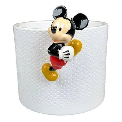 Abbildung von Christmas Inspirations Disney Mickey Mouse Pot Buddy In und Outdoor 10 x 7 x4 cm Gartendekoration für Blumentöpfe, Vasen 10x7x4 Topfhänger Deko einfache Anbringung einfach dranhängen