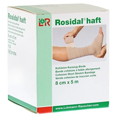 Abbildung von Rosidal haft Kompressionsbinde 8 cmx5 m 1 St