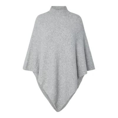 Abbildung von pieces Strickponcho &quot;PCFORTUNA HIGH NECK PONCHO NOOS BC&quot;